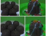 Foto langkah ke 8 dari resep Brownies imut lembut no mixer no kukusan no oven.