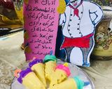 A picture of step 6 of Mango badami kulfi.