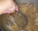 รูปขั้นตอนการทำที่ 4 ของ ขนมจีนตีนไก่น้ำยาป่า