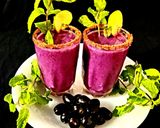 A picture of step 3 of Jamun Shots - Kala - Khatta Sharbat.