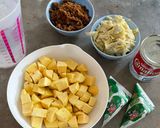 Foto langkah ke 1 dari resep Kolak Ubi Durian.