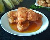 Foto langkah ke 5 dari resep Pisang Pasir Saos Karamel.