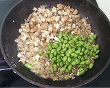 鹹蛋豆豆炒飯的食譜步驟2照片