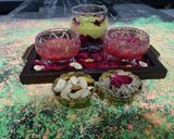 A picture of step 3 of Thandai Rabri And Gulab thandai.