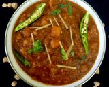 A picture of step 11 of High protein Chole masala.