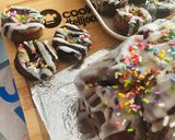 Foto del paso 9 de la receta: MINI 🍩DONAS🍩 Y 🥮BUDÍN 🥮 DE MANTEQUILLA DE MANÍ AL 🍫🍩CHOCOLATE🍫 🍩