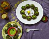 A picture of step 15 of Veg Garden kababs.