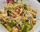 Foto langkah ke 1 dari resep Recoh timun tahu / receuh bonteng / rujak timun.