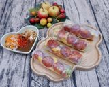 Hình bước làm 7 của món Bò Bía - Tương Đen