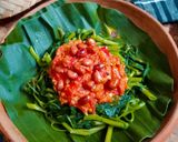 Foto langkah ke 2 dari resep Plecing Kangkung Khas Lombok.
