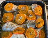 Foto del paso 8 de la receta: Pollo al horno con mandarinas