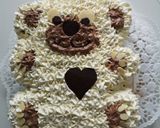 Pas rețetă Tort ursuleț 🐻(cu două blaturi și două creme) 12 fotografie