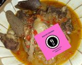 A picture of step 5 of Pepper soup na kayan ciki.