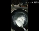 A picture of step 1 of Chocolate pudding.