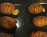 Foto del paso 4 de la receta: Patatas hasellback con carne adobada