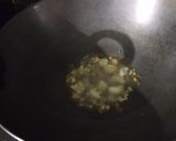 A picture of step 1 of Palak Chole.