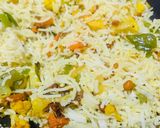 A picture of step 4 of Rice Sevai Upma.