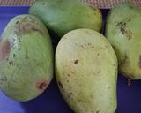 Gambar langkah 1 resipi Kerabu mangga bunga kantan.