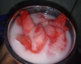 Foto langkah ke 3 dari resep Es semangka susu.
