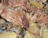 Foto del paso 7 de la receta: Pollo con patatas al horno