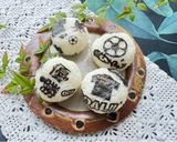 A picture of step 4 of Japanese World Cup Onigiri.