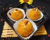A picture of step 6 of Sweet papaya burfi laddu.