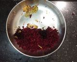 A picture of step 1 of Paneer beetroot chops.
