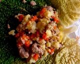 A picture of step 6 of Cabbage Rolls with Sausage and Vegetables.