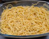 Sonkás-tejszínes rakott tészta recept fázis 16 fotója