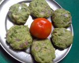 A picture of step 3 of Peas Vadai.
