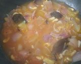 A picture of step 1 of Shahi Paneer.