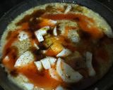 A picture of step 5 of Chicken corn soup.