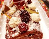 Une image de l'étape 11 de Bûche du père Noël 🥰 #recettesdefete.