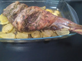 Paletilla al horno