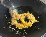 A picture of step 4 of Ohn No Khauk Swe / Burmese Laksa.