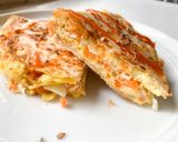 Foto langkah ke 10 dari resep Egg folded tortilla 364 kcal | menu diet.