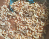 A picture of step 2 of Tomato Mac Soup.