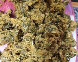 A picture of step 2 of Mooli ke muthiye.