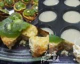A picture of step 4 of Baked Mini Kiwi Cheesecake Cups.