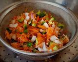 ভেজিটেবিল ওটস চিলা (vegetable oats chilla recipe in Bengali) রেসিপি ধাপ - 1 ছবি