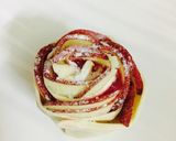 A picture of step 5 of Baked Apple Rose.