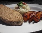 Foto del paso 5 de la receta: Milanesas de berenjena con guarnición