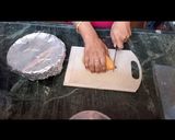 A picture of step 1 of Mango stuffed kulfi.