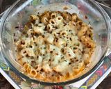 A picture of step 3 of Pink Sauce Pasta in Microwave.