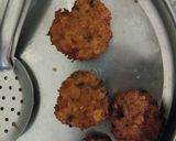 A picture of step 5 of Corn vada.