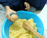 Foto langkah ke 4 dari resep Churros Cocol Coklat.
