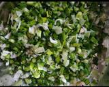 Masaledaar Green onion with potatoes recipe step 1 photo