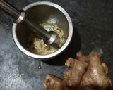 A picture of step 1 of Ginger Tea.