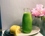 Hình bước làm 1 của món Giảm cân + eat clean: Smoothie + cơm xoài + mì đậu hũ