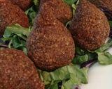 A picture of step 6 of Fried Kibbeh with Mozzarella.